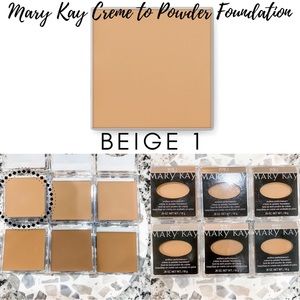 Mary Kay Crème to Powder Foundation Beige 1